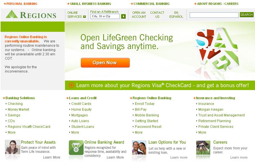 regions bank online login regions bank online login